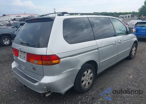 2003 Honda Odyssey Ex-L из США, поврежденный, VIN 5FNRL18963B037230